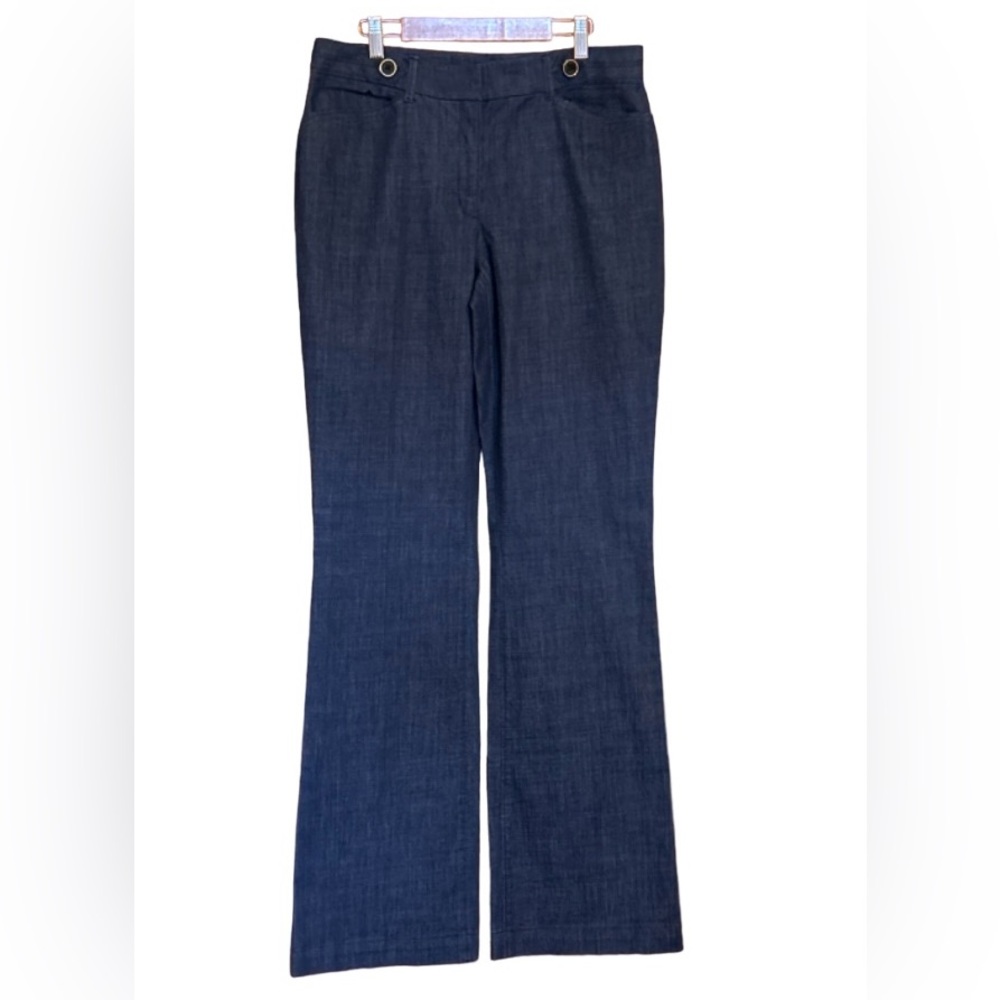 White House Black Market Sailor Vibe Denim Trousers - Size 8